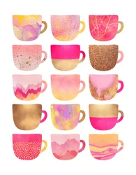 Coleção Pink Gold Cup
