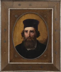 Retrato do pintor dinamarquês Thorald Læssøe (1816-1878)