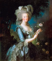 Maria Antonieta à Rosa, 1783.