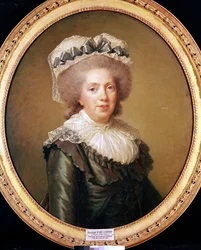Retrato de Adelaide da França (1732-1800) 1791