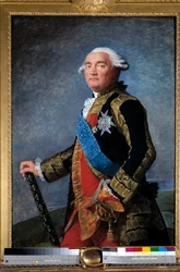 Retrato de Philippe Henri, Marquês de Segur (1724-1801) marechal de França Ministro da Pintura de Marie Elisabeth Louise Vigee Le brun (ou Vigee-Lebrun ou Vigee Lebrun) (1755-1842). 1789. Dim. 1,15x0,81 m. - Retrato de Philippe Henri, Marquês de Segur (172