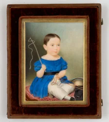 Stephen Salisbury III (1835-1905) 1838 (wc em marfim)