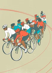 Corrida de bicicleta