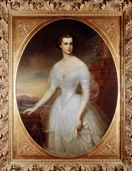 Elisabeth (Sissi), Imperadora da Áustria em 1854 (pintura)