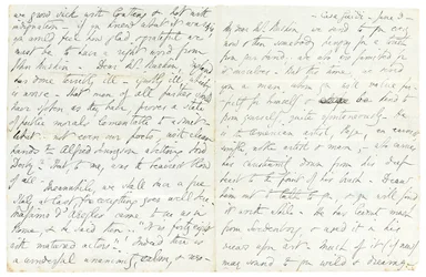 Carta de autógrafos para John Ruskin, Casa Giudi, Florença, 3 de junho de 1859