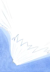 Um raio de luz sobe para o Céu, do coração de um bebê cujo coração, após o batismo, está cheio de Vida Divina, 2001 (w - c no papel)