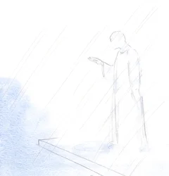 Assim como o sacerdote fez o santo sinal da cruz e nos deu sua bênção, também o fez Cristo, nosso Sumo Sacerdote., 2001 (w - c no papel)