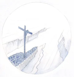 Pelo poder do Sacrifício de Cristo, durante a Santa Missa, Cristo perfura o céu e nos traz todos para mais perto do Pai - assim como quando um grande navio entra em um estuário para trazer sua preciosa carga para casa.,