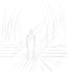 Cristo estava diante de mim, rodeado por anjos. Ele disse: "Honramos aqueles que me honram"., 2001 (w - c no papel)