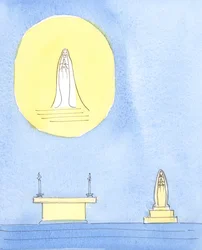 A Santa Mãe de Cristo, Maria, mereceu ser homenageada, 2004 (w - c no papel)