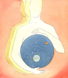 Do coração de Deus nasceu tudo o que existe, 2003 (w - c no papel)