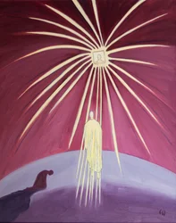 Deus, nosso Pai, nos envia Cristo, por meio do qual é revelado, 2001 (óleo a bordo)