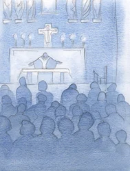 Lembro-me de suportar mal-entendidos, de querer amar a Deus e ao próximo, 2000 (w - c no papel)