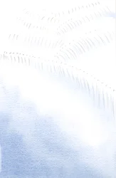 É maravilhoso que uma alma livre adore a Deus como os anjos fazem, mas o faz com fé, cegamente, ainda sem ver a Deus !, 2001 (w - c no papel)