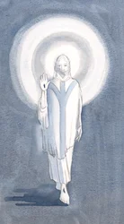 Um dia, na Santa Missa, vi Jesus entre nós, 2000 (w - c no papel)