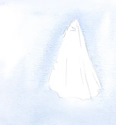 Nossa Senhora não falou em penitência; ela conhecia os segredos de todo o meu coração, que eu havia mostrado a Ela, há muito tempo., 2001 (w - c no papel)