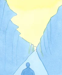 A vida cristã consiste na confiança em Cristo, renunciando ao pecado, seguindo o Seu caminho mesmo nas trevas e avançando para a Glória do céu, 2003 (w - c no papel)