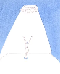 O Pai ouve as orações que fazemos em nome de Jesus, 2004 (aguarela sobre papel)