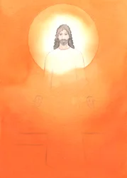A pureza de Cristo provém da pureza de Sua Mãe Imaculada; Ele é o verdadeiro Deus e o homem perfeito, 2002 (w - c no papel)