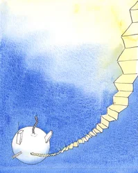 Tem havido muitas tentativas feitas por homens para chegar ao Céu, 2004 (w - c no papel)