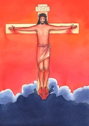 Aqueles amigos de Cristo hoje que não se incomodam em ir à missa agem como aqueles amigos de Cristo, há muito tempo, que fugiram quando Cristo foi preso e crucificado., 2004 (w - c no papel)