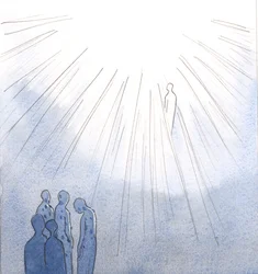 Aqueles que se recusam a se arrepender de pecados graves e morrer, não podem entrar no céu; mas as almas sagradas, que estão abertas à misericórdia de Cristo, entram no céu depois de purificadas., 2001 (w - c no papel)