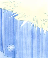 Embora possamos ver indícios da glória de Deus na natureza, só podemos &39;tocar&39; Deus em e por meio de Cristo, 2002 (w - c no papel)