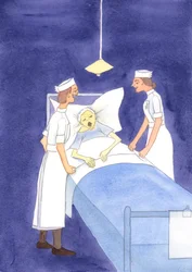 Indivíduos únicos, por mais fracos que sejam, nunca devem ser tratados como um incômodo ou meros objetos de pena, 2004 (w - c no papel)