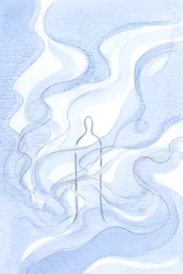 Somos convidados a carregar o fogo puro do amor, que é Deus, no abraço de alguém como nós: o Filho de Deus, nosso Salvador., 2001 (w - c no papel)