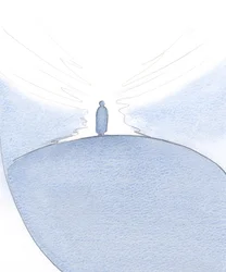 Esperamos seguir o caminho que nos foi aberto pelo Sacrifício de Cristo e juntar-nos a Ele no Céu., 2001 (w - c no papel)