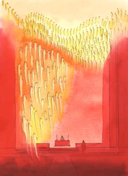 Ficaríamos surpresos se pudéssemos ver o quão gratos os Santos e Anjos são, quando os saudamos e honramos na igreja, 2003 (w - c no papel)