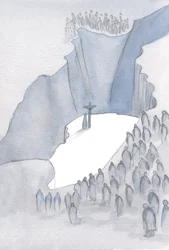 Que abismo está diante de nós na missa, pois nos tornamos parte do Único Sacrifício pelo pecado, unidos ao passado quando Cristo na Cruz nos salvou., 2001 (w - c no papel)
