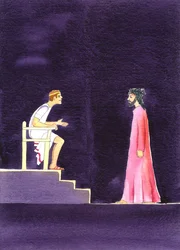 "O que é verdade" disse Pilatos a Jesus, 2001 (w - c no papel)
