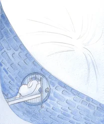Quando a morte parecia estar próxima, eu esperei na fé, para ser liberado da meia-vida deste mundo, através da porta que leva à luz de Deus, 2000 (w - c no papel)