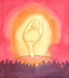 Quando encontramos Cristo, sempre encontramos o Pai e o Espírito Santo. As Três Pessoas Divinas são ativas e vivas, nunca separadas, pois nos convidam a compartilhar sua vida, 2003 (w - c no papel)