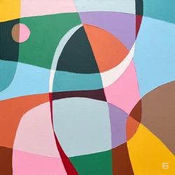 Formas abstratas vibrantes