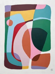 Formas abstratas vibrantes