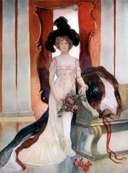 Marie Studholme em O Toreador, c1902.