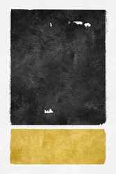 Contraste abstrato dourado e preto