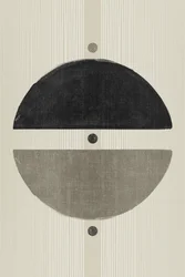 Equilíbrio do semicírculo abstrato