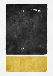 Abstrato preto e dourado