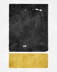 Abstrato preto e dourado