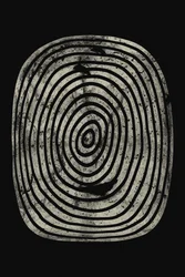 Anéis com textura orgânica
