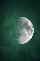 Lua Cósmica Texturizada