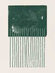 Abstração verde texturada