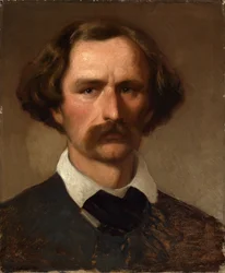 Retrato do pintor Carl Friedrich Lessing