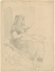 Mulher reclinada
