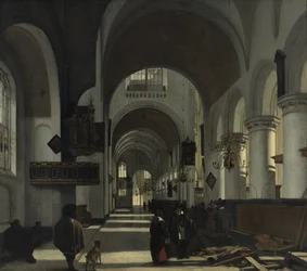Interior de uma igreja