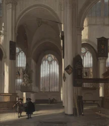 Interior de uma igreja, c. 1680