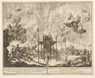 Vuurwerk em Moskou bij de viering van het einde van de Russisch-Turkse Oorlog, 1775 (Ato I e II) Representação dos Fogos de Artifício, disparados na presença de Sua Majestade Imperial por ocasião das celebrações da paz celebrada entre a Rússia e a Porta Ot